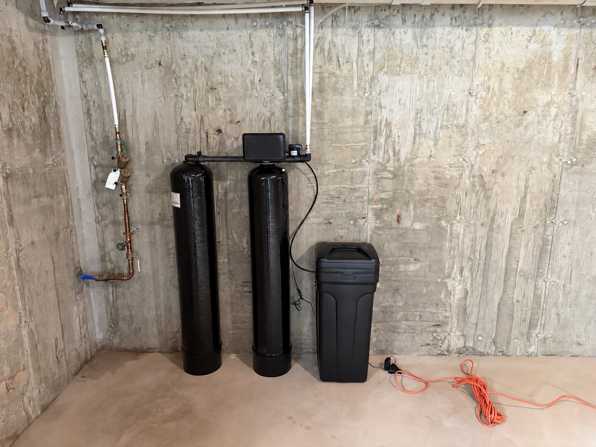 Third-party water system installation example 3